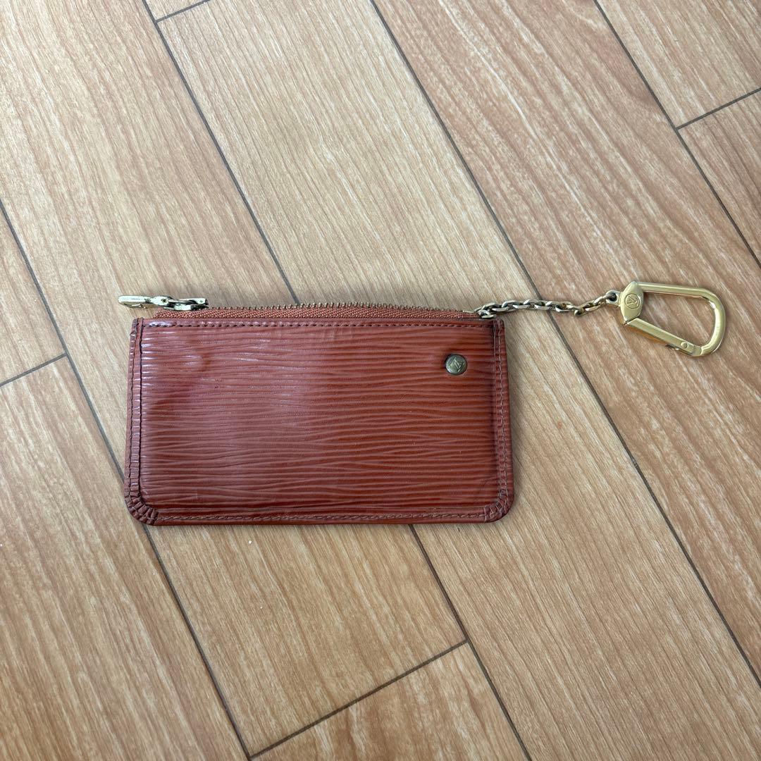 LOUIS VUITTON ルイヴィトン ポシェットクレ ケース ブラウン