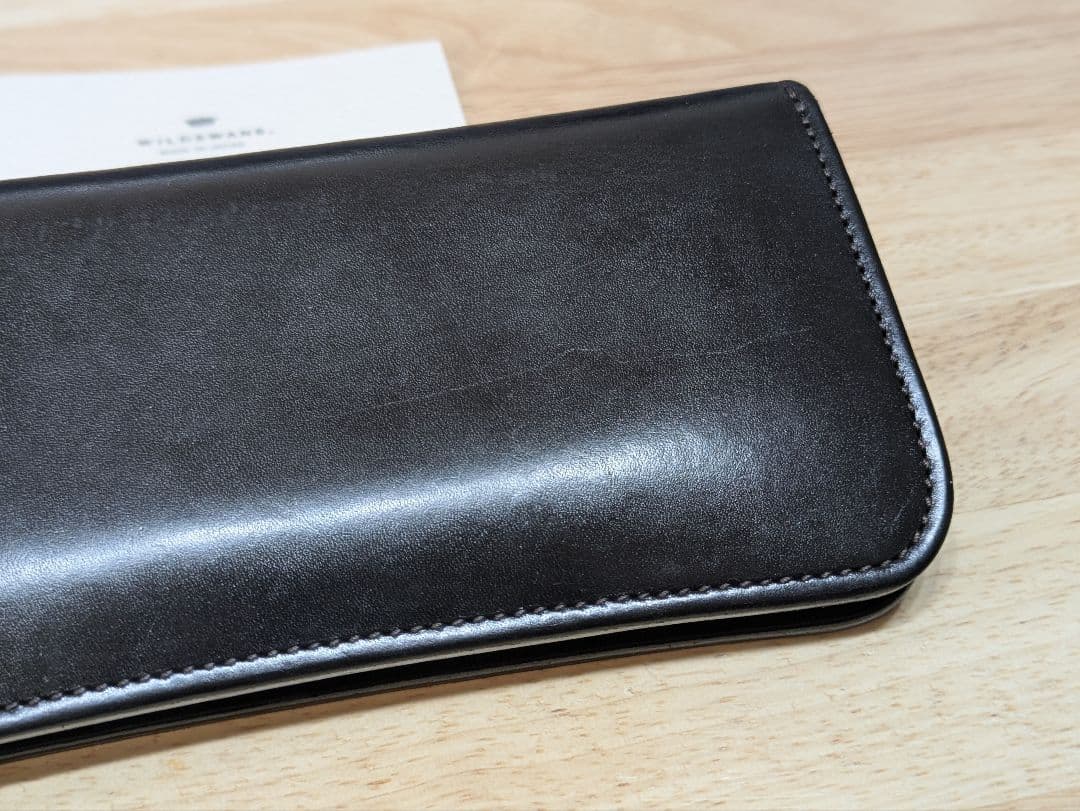 WILDSWANS ブラック 長財布 サーフス