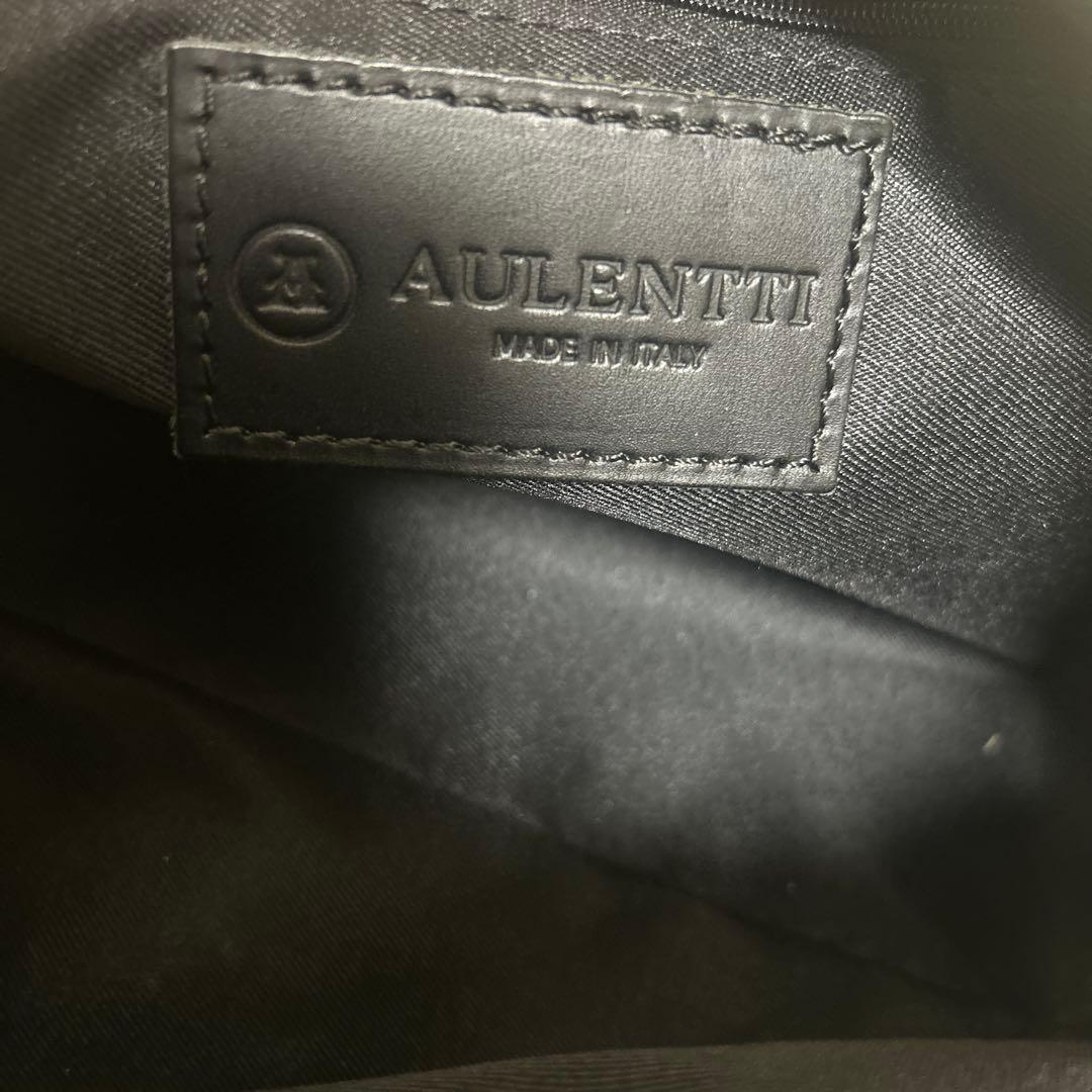 【未使用級】AULENTTI オウレンティ 2WAYスクエアボストン