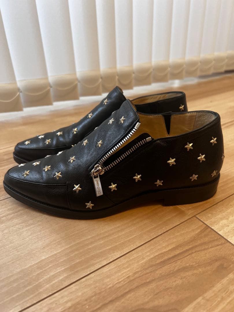 美品JIMMY CHOOジミーチュウ◼️スタースタッズ ローファー