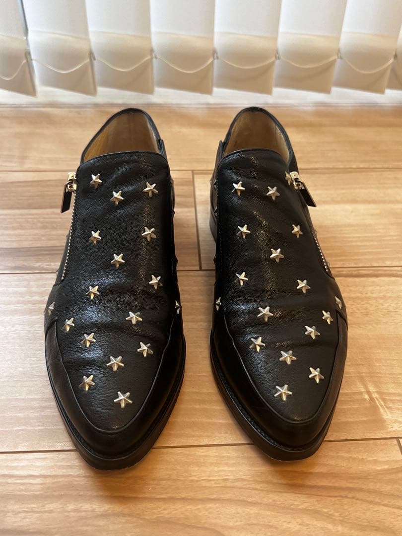 美品JIMMY CHOOジミーチュウ◼️スタースタッズ ローファー
