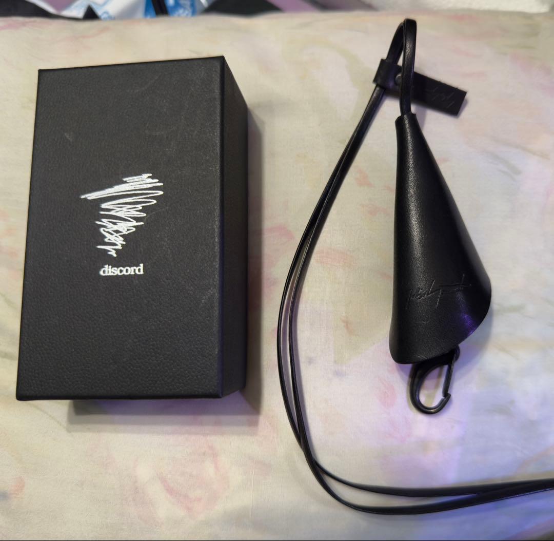 ヨウジヤマモト　キーネックレス　リミフゥ　レザー