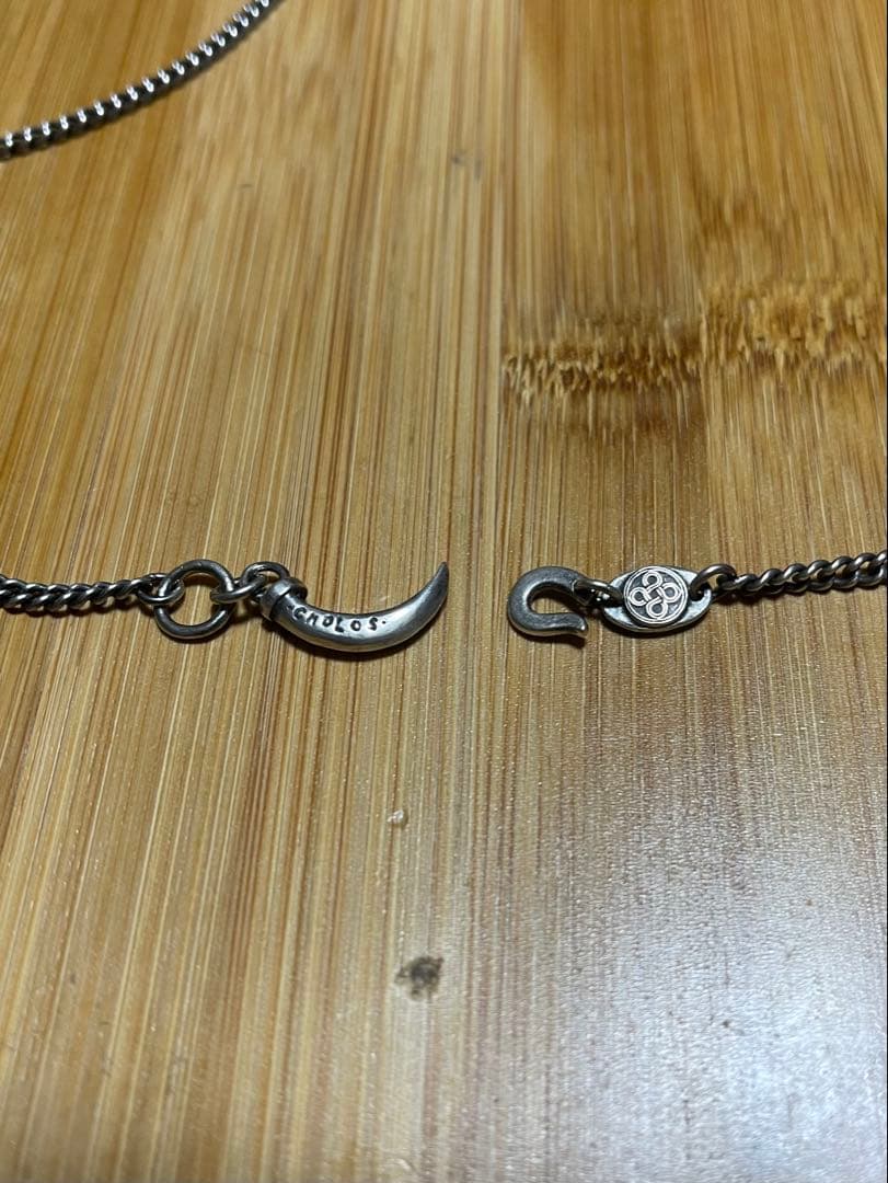 Cholos チョロス　ネックレス EAGLE CLOW シルバー