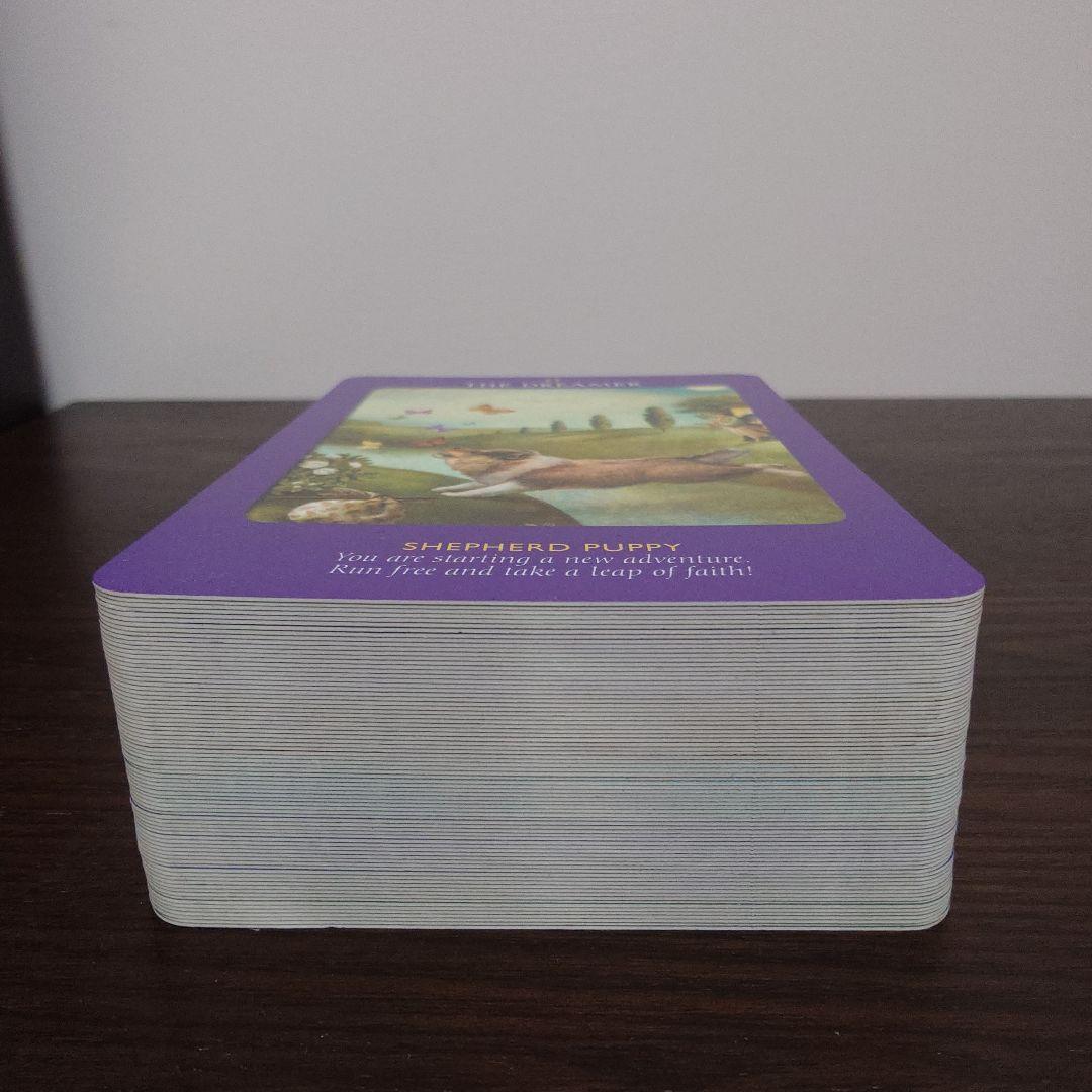 アニマルタロットカード 日本語版説明書付