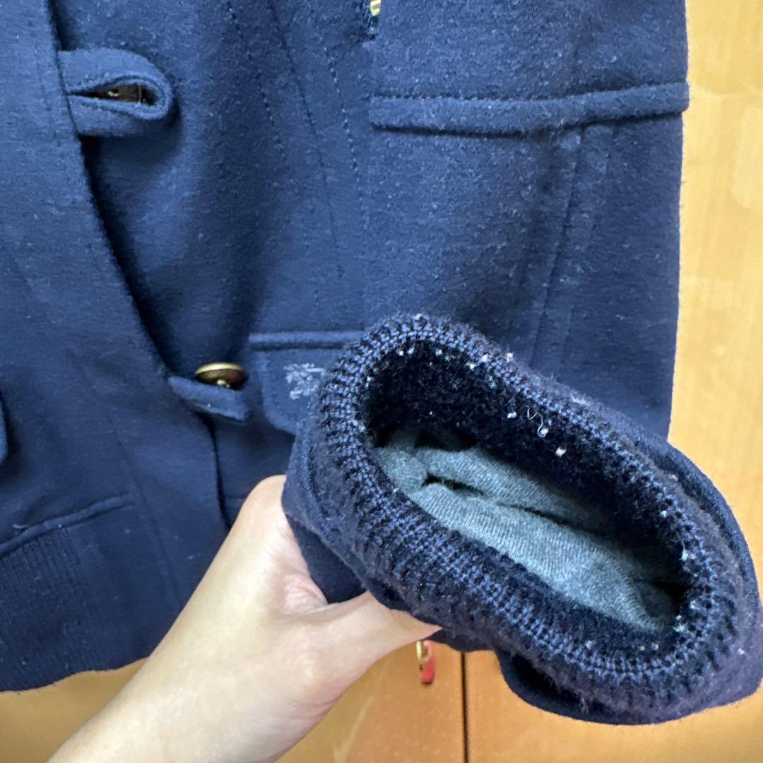 【BURBERRY BLUE LABEL】ブルゾン　フード付　ショート丈