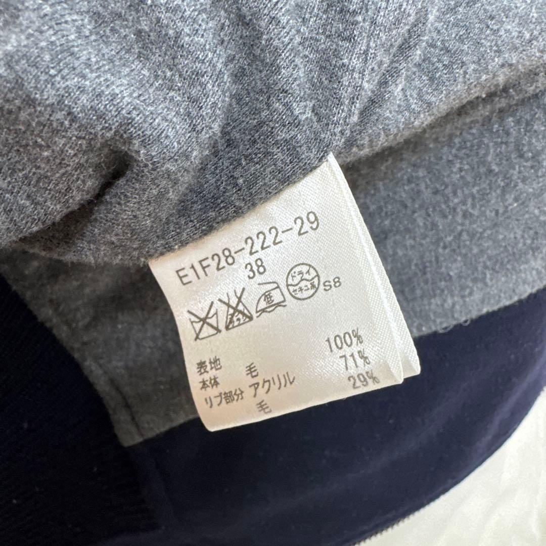 【BURBERRY BLUE LABEL】ブルゾン　フード付　ショート丈