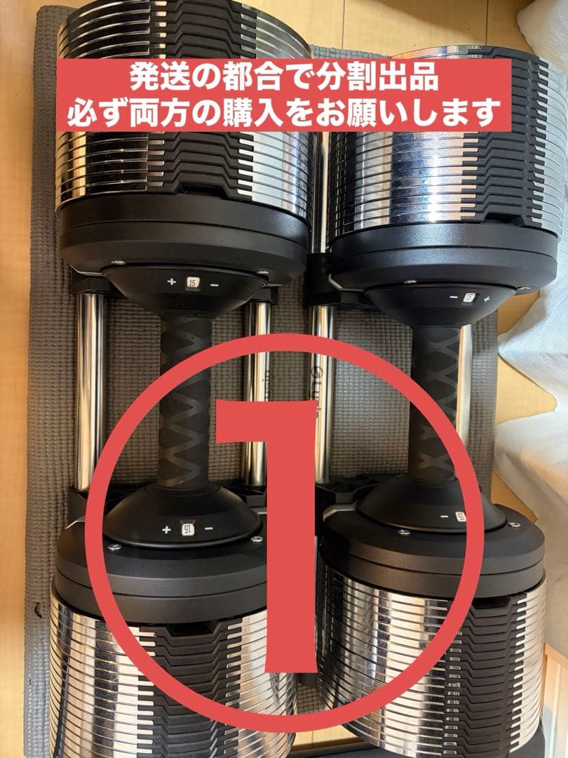 ①ライシン ヘリックスミラー 40kg HelixMirror ダンベル