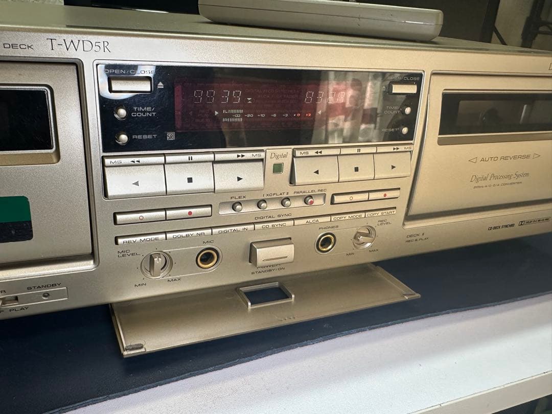 【希少美品】パイオニアステレオダブルカセットデッキT−WD5R