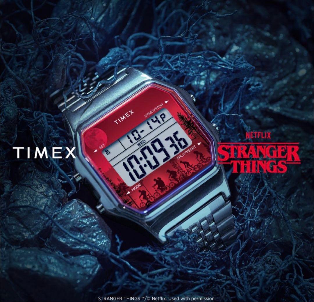 stranger things x timex コラボ 新品