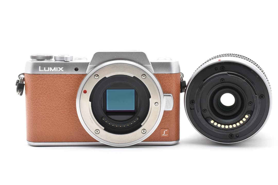 PANASONIC DMC-GF7ブラウンレンズセット