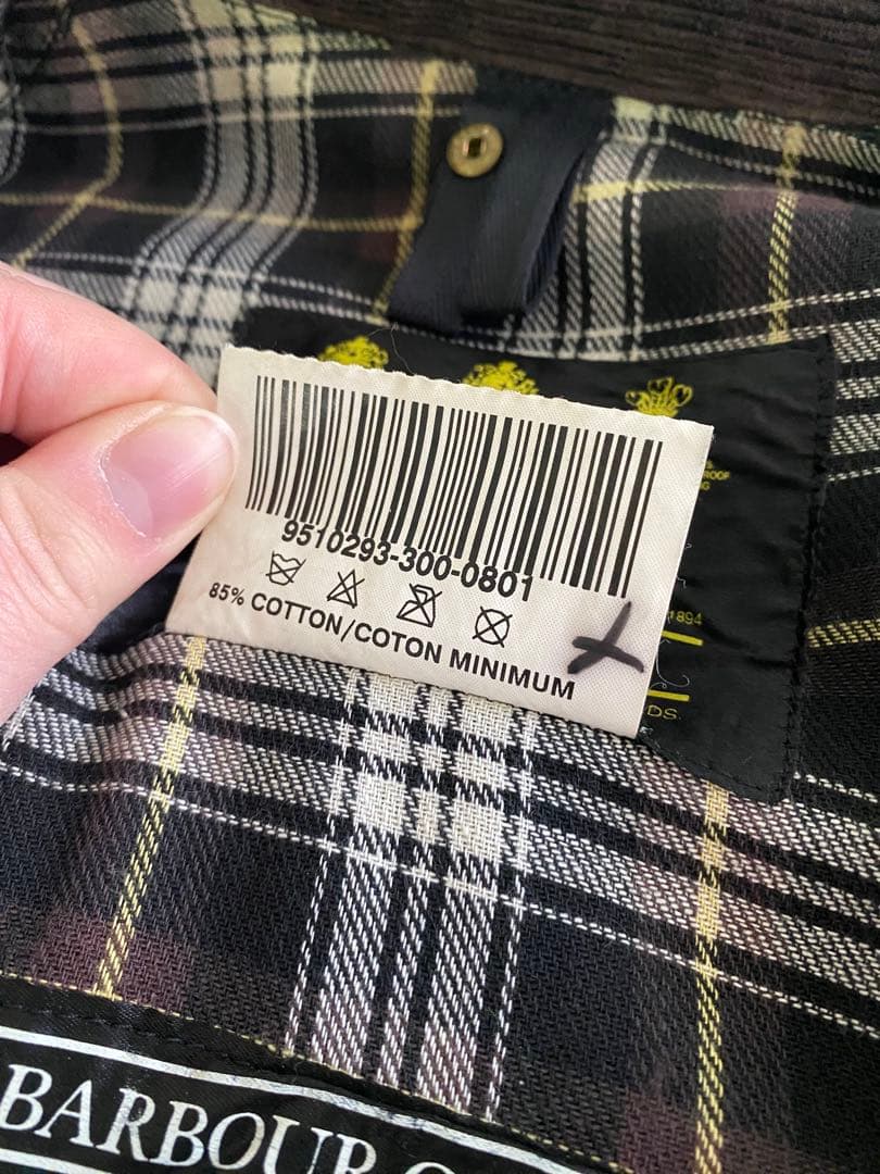 Barbour バブアー Beaufort グリーン コーデュロイ襟 ジャケット