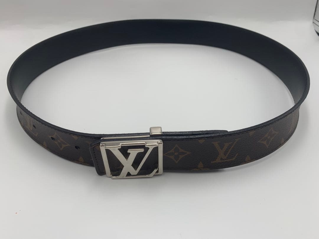 良品✨ ルイヴィトン ベルト サンチュール LV イニシアル P55