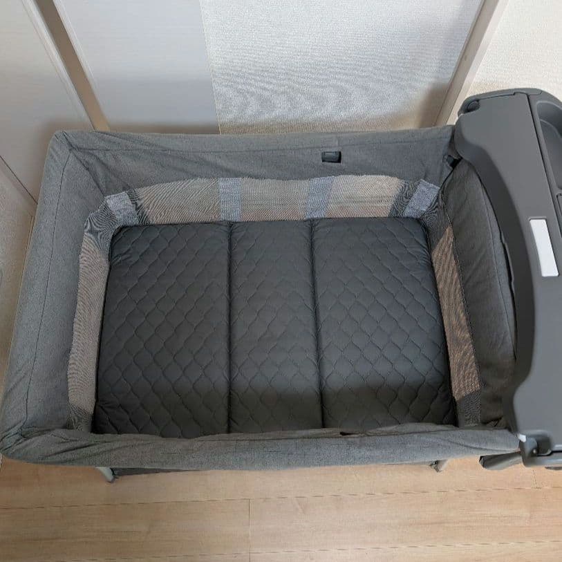 KATOJI JOIE プレイヤード イリュージョン ベビーベッド グレー