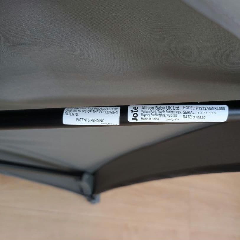 KATOJI JOIE プレイヤード イリュージョン ベビーベッド グレー