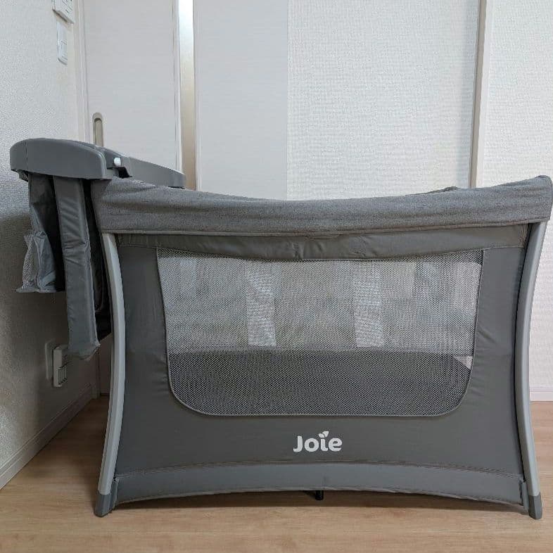 KATOJI JOIE プレイヤード イリュージョン ベビーベッド グレー