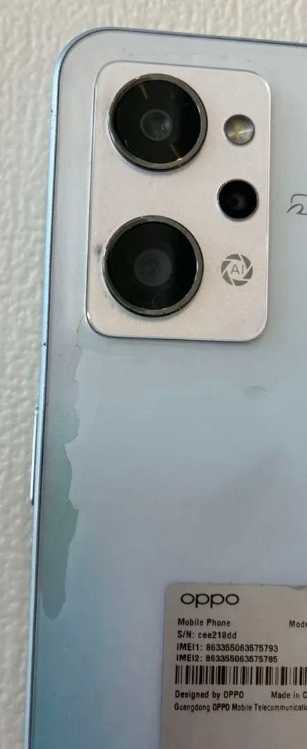 D*I様 oppo reno 7a 完動品