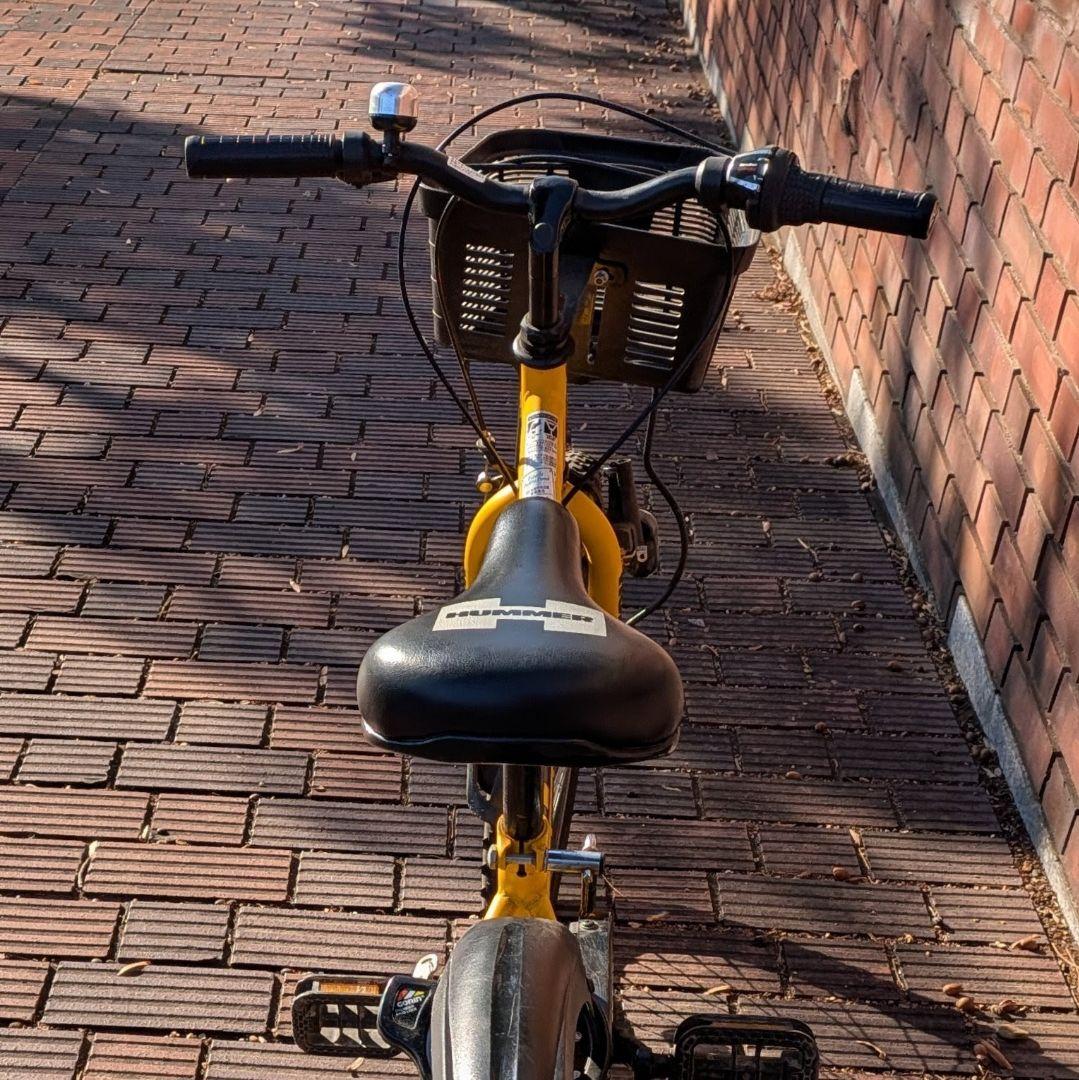 HUMMER キッズ自転車 20インチ イエロー