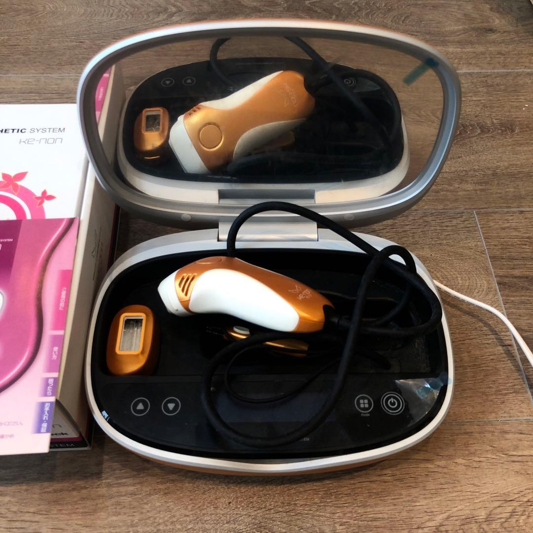 ケノン　ホームエステシステム 脱毛器 オレンジ カートリッジ4点