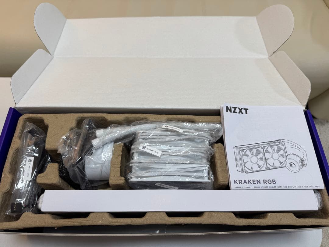 NZXT KRAKEN 360 RGB 簡易水冷CPUクーラー