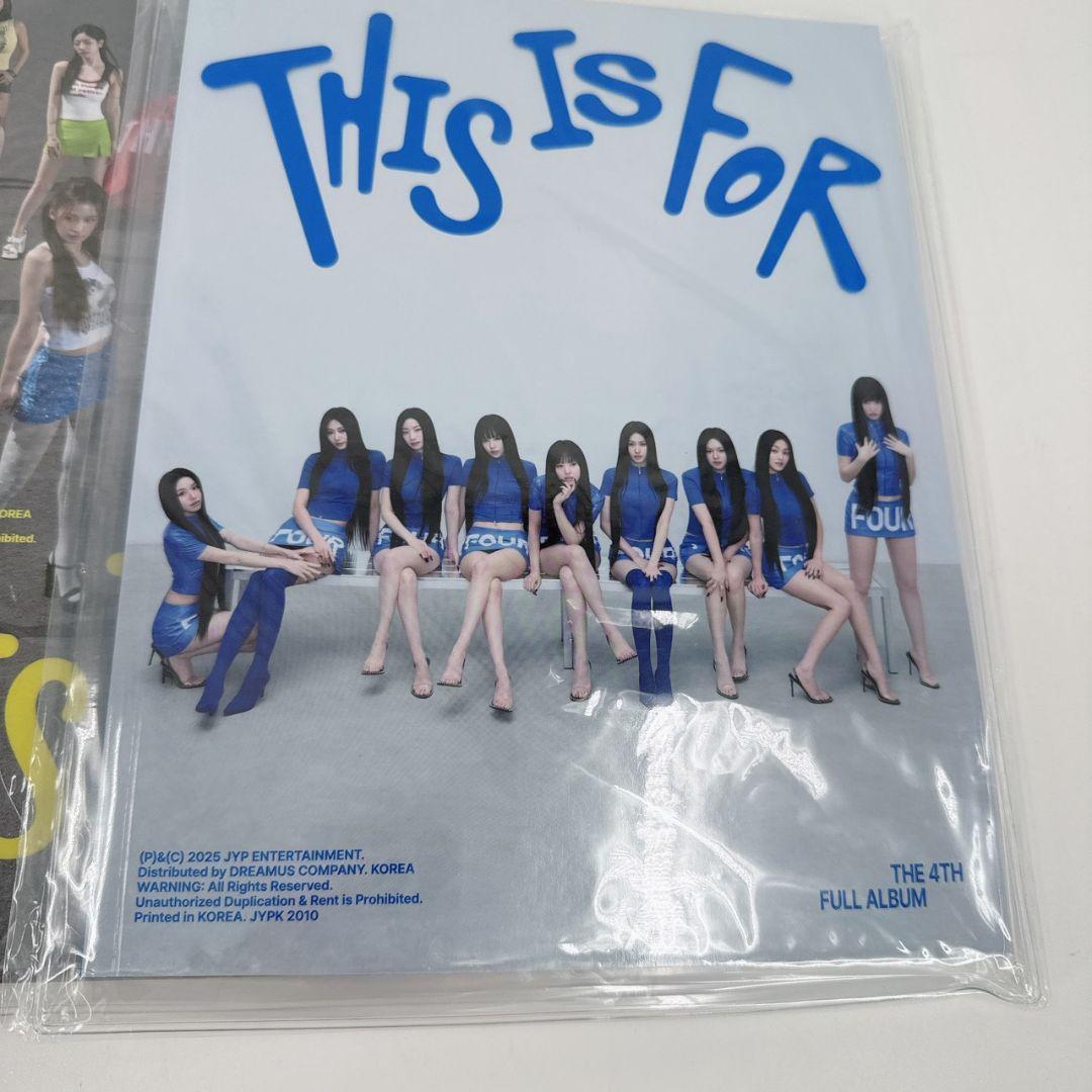 TWICE THIS IS FOR 3形態セット 新品未開封 CD アルバム