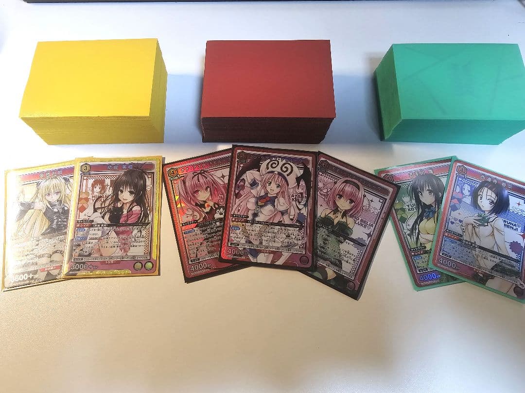 【引退品】ユニオンアリーナ ToLOVEる デッキ3種まとめ売り 美品