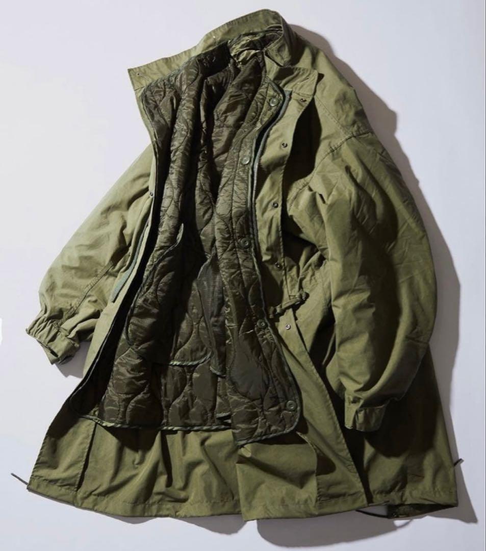 M-65 モッズコート　キルティングライナーセットオリーブS