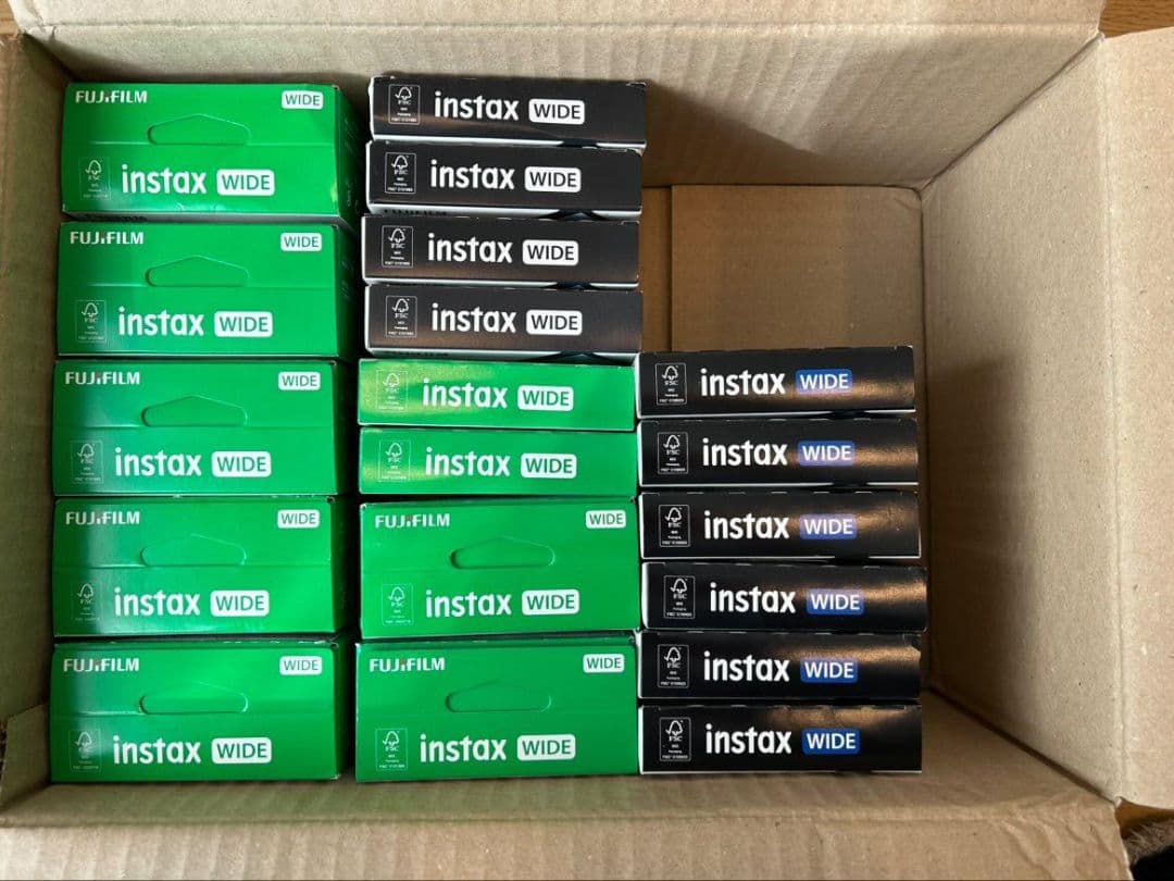【未使用】富士フィルム チェキフィルム instax ワイド用フィルム 220枚