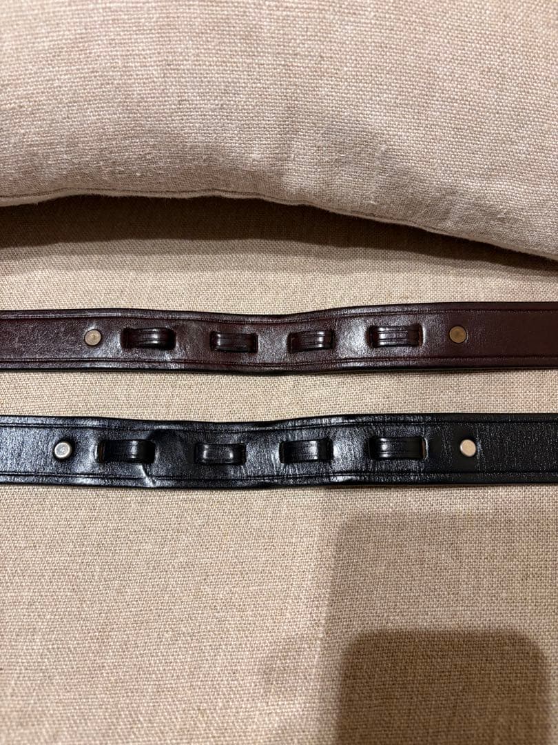 Tory ブライドルレザー ベルト 2本セット サイズ34