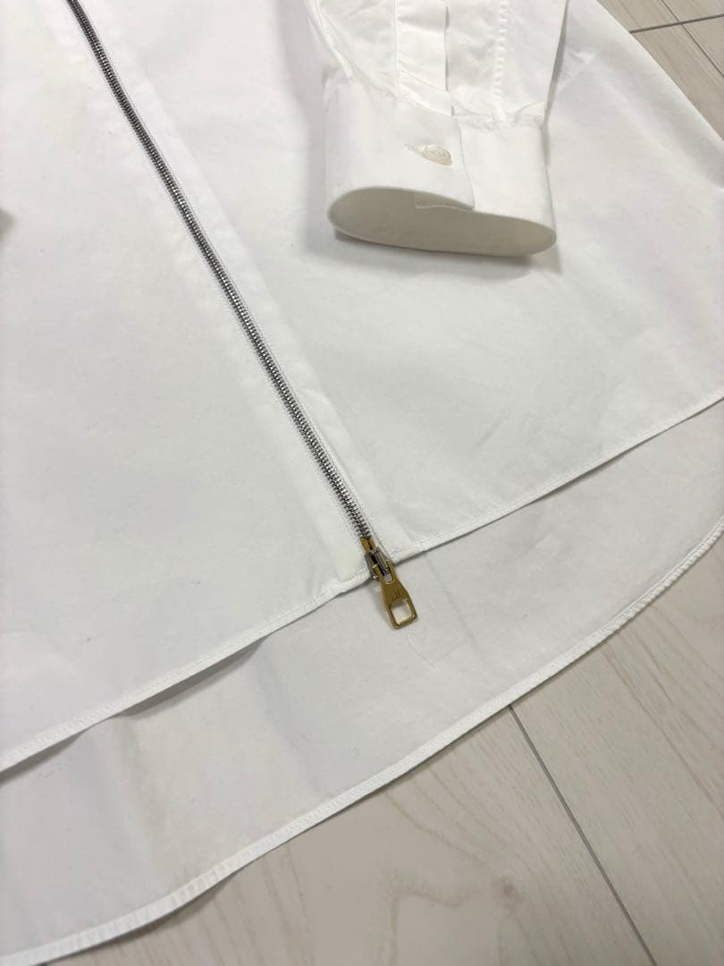 dunhill ダンヒル　ダブルジップシャツ