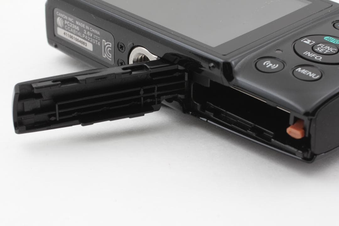 美品 Canon IXY 190 ブラック コンパクトデジタルカメラ セット