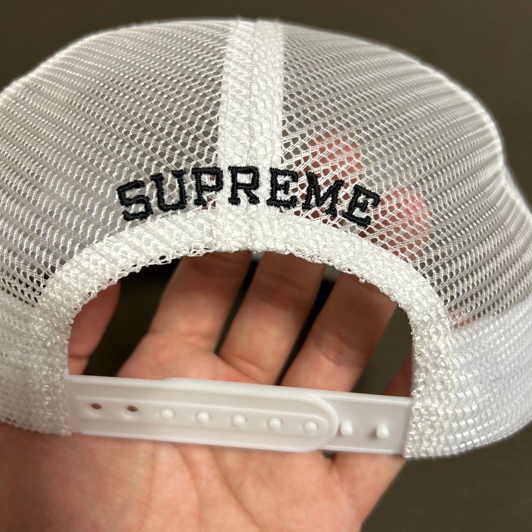 Supreme ホワイト メッシュキャップ