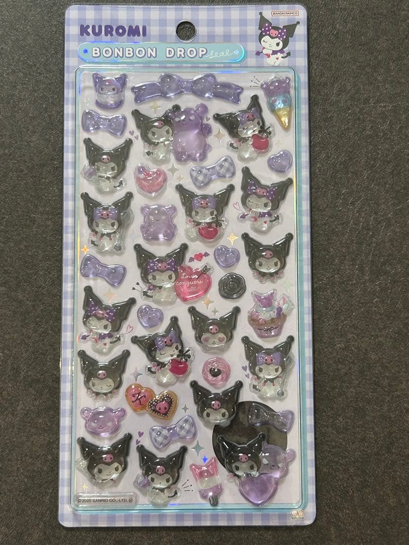 【正規品】サンリオボンボンドロップシール第2弾8枚セット