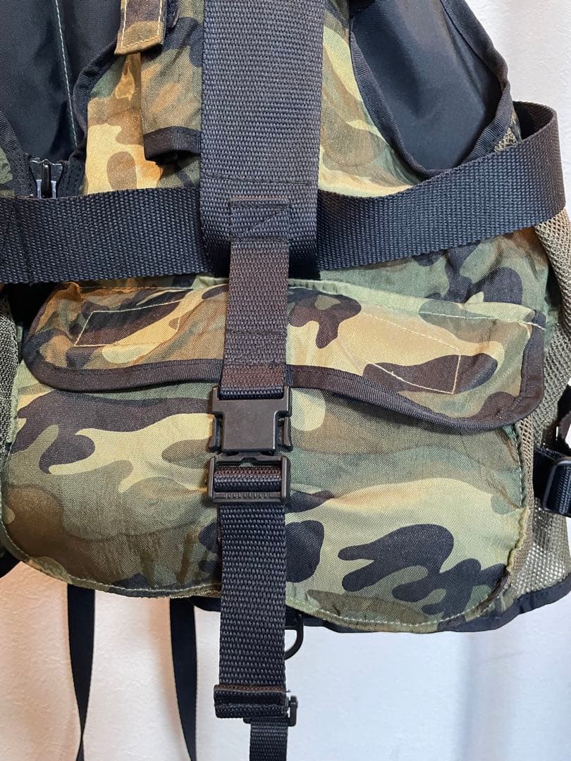 m*a様 美品　迷彩アングラーズハウス　ライフベスト