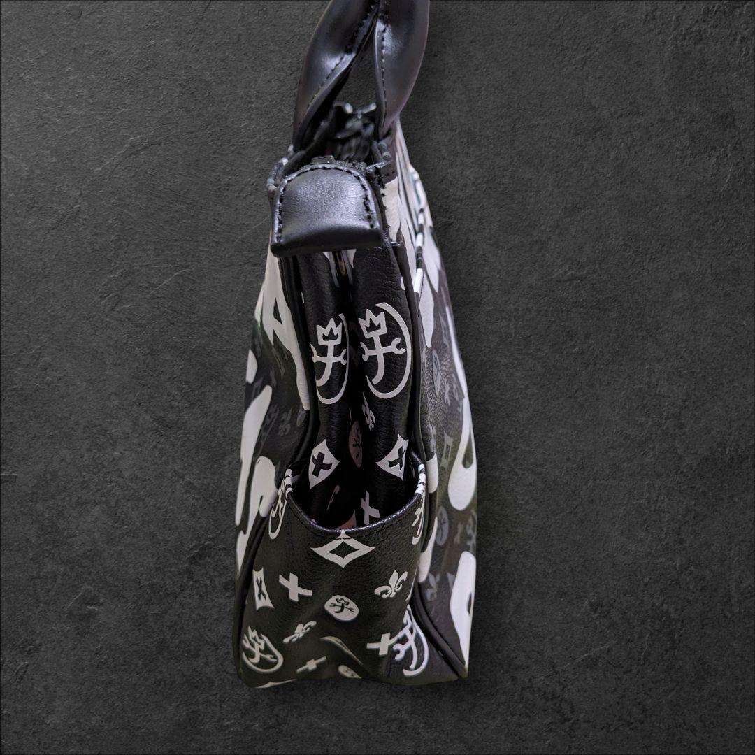 未使用級 カステルバジャック ヤリス ハンドバッグ ミニ レザー ブラック