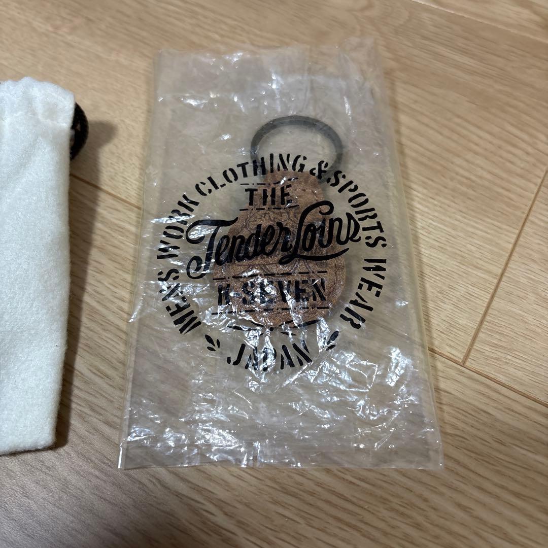 ル*ル様 テンダーロイン　キーホルダー　ベージュ　スエード　廃盤　新品未使用　付