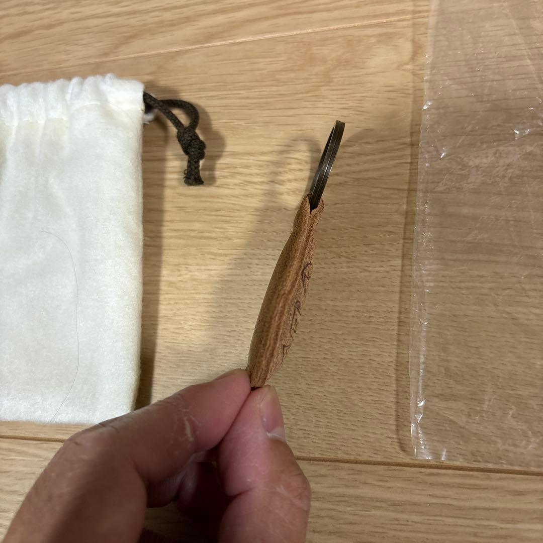 ル*ル様 テンダーロイン　キーホルダー　ベージュ　スエード　廃盤　新品未使用　付