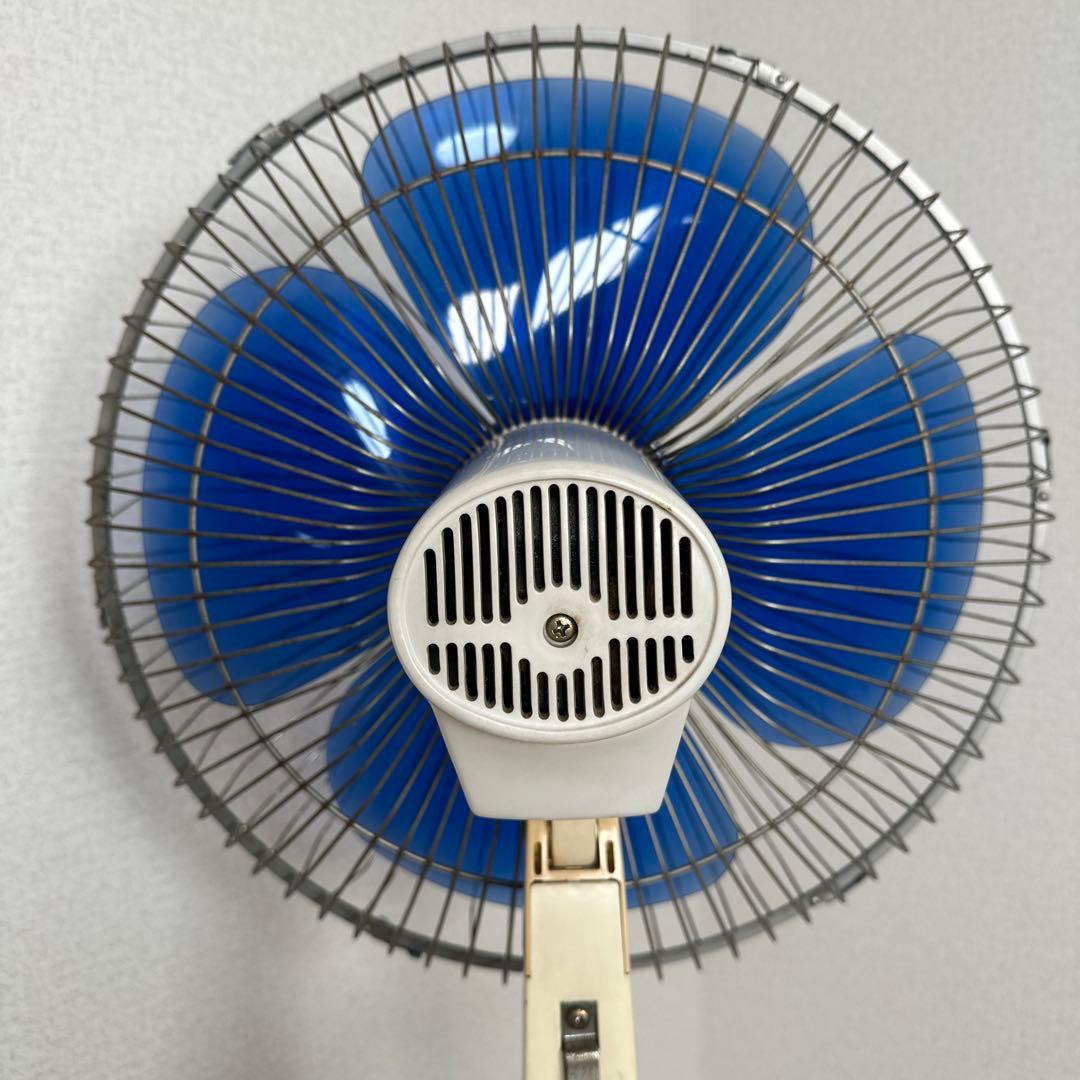 東芝 昭和レトロ 大型扇風機 S-40DE キャスター付 動作確認済み ※i1※