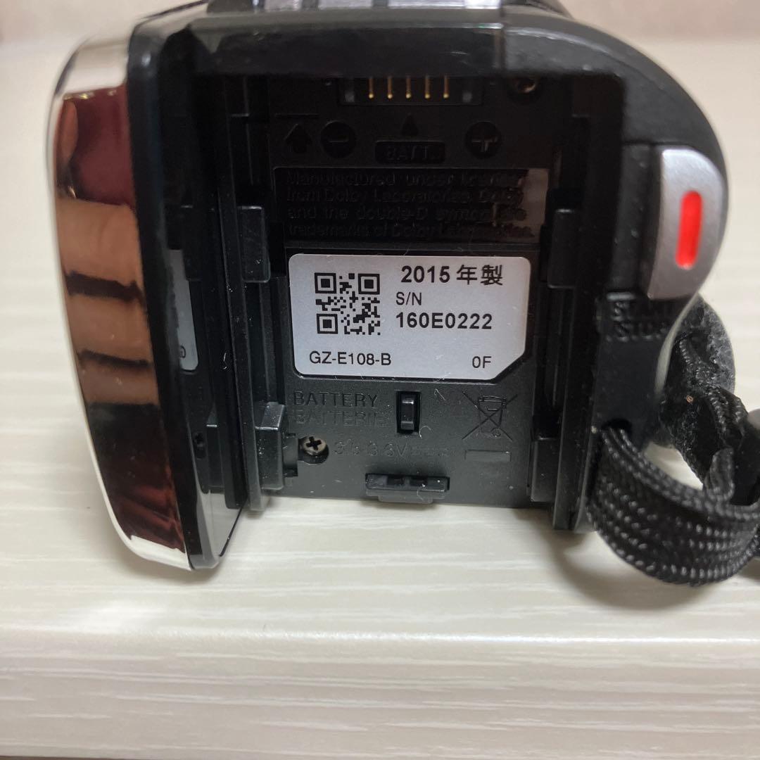 JVC ケンウッドEverio GZ-E108-B ハードディスク ビデオカメラ