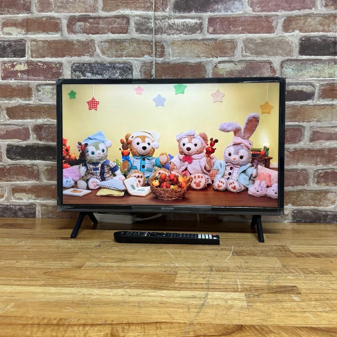 2024年製！ シャープ 24V型 液晶テレビ 2T-C24EF1 動画アプリ○