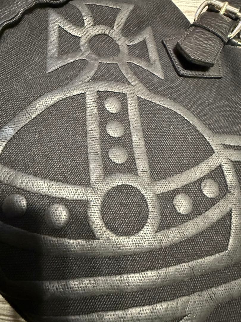 ヴィヴィアン・ウエストウッド　セルビッジ メンズトートバッグ 黒