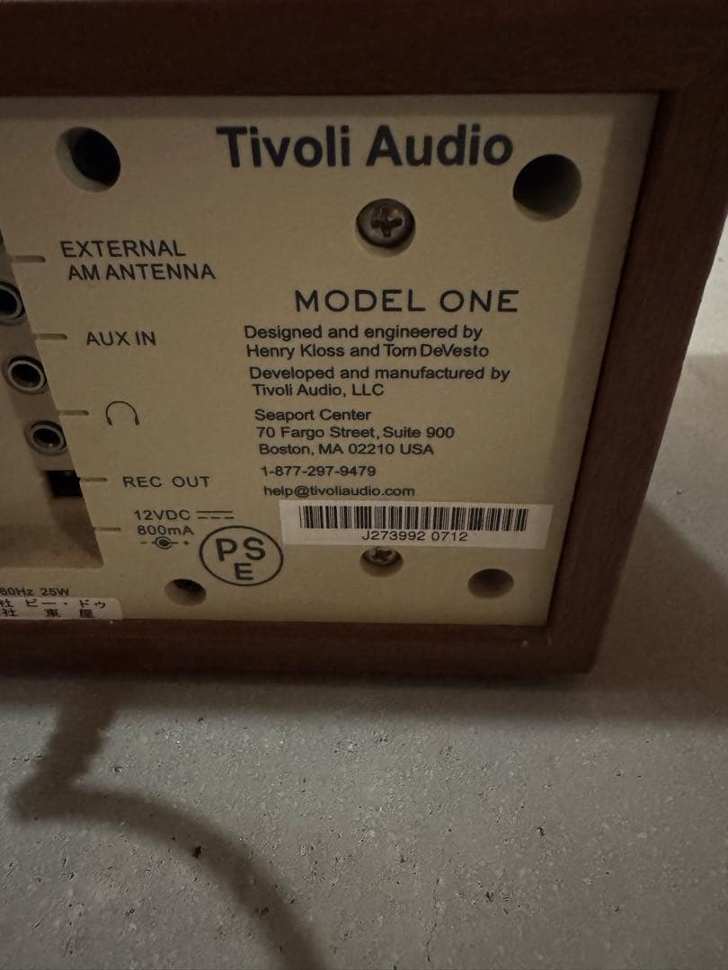 Tivoli Audio MODEL ONE ウッド調ラジオ