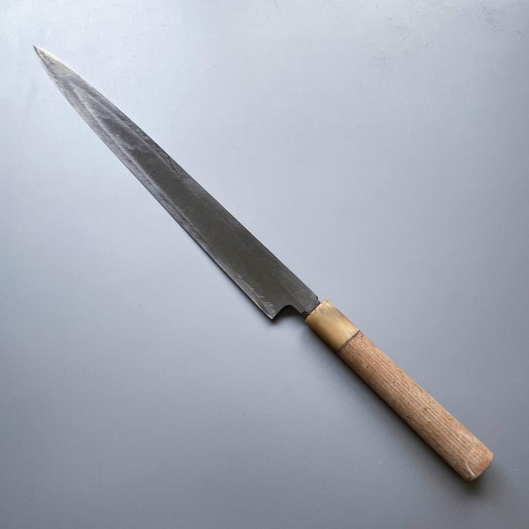 正本 柳刃包丁 一尺（30cm）白水牛柄