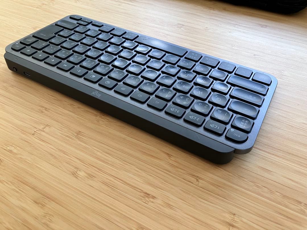 【美品】MX Keys Mini キーボードKX700MS レシーバー付