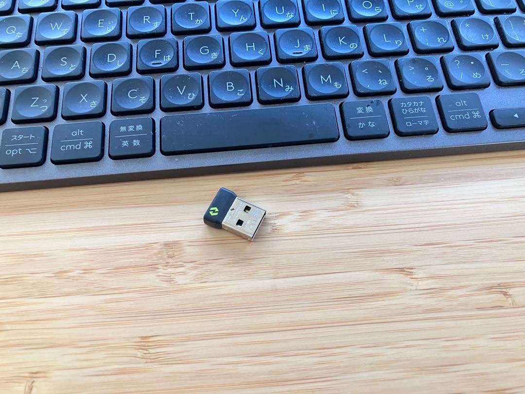 【美品】MX Keys Mini キーボードKX700MS レシーバー付