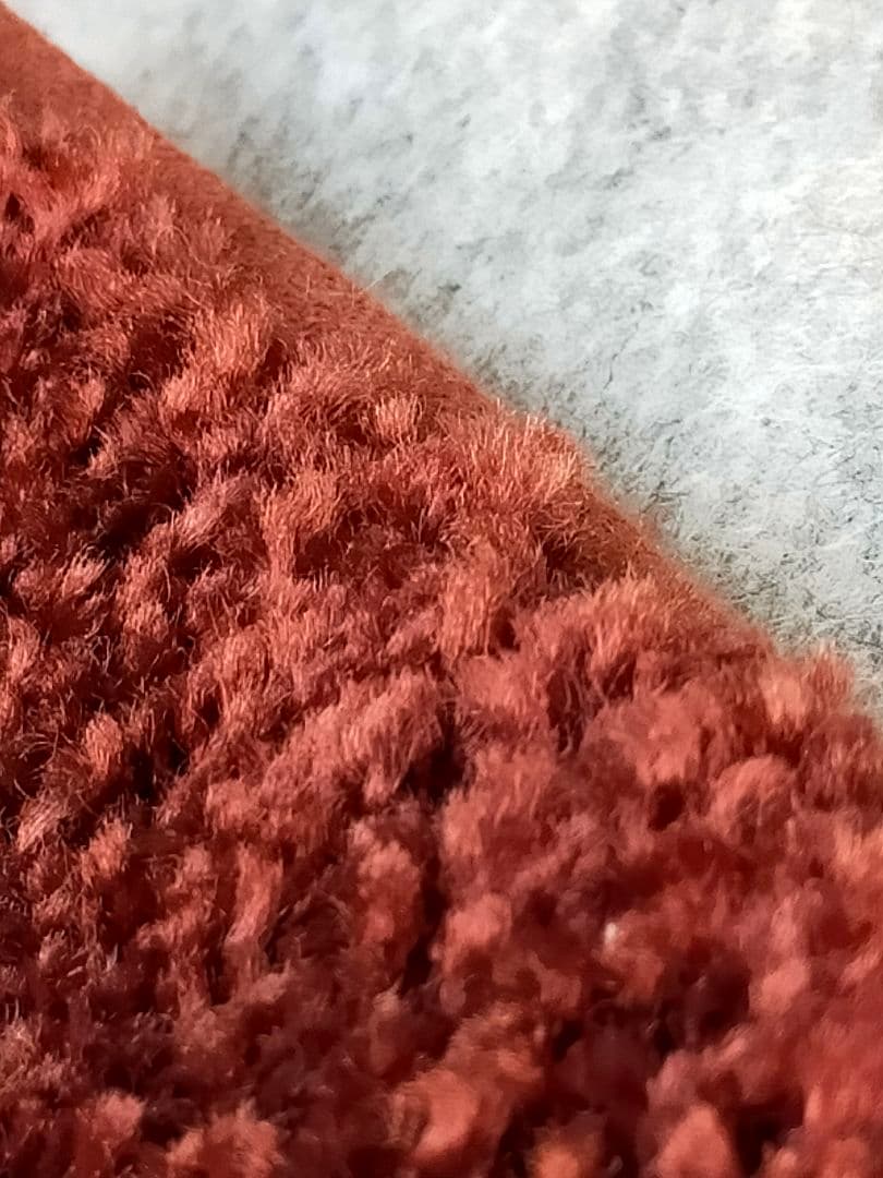 展示品 高級品 プレーベル ジェイド 190×240 ワイン ラグ カーペット