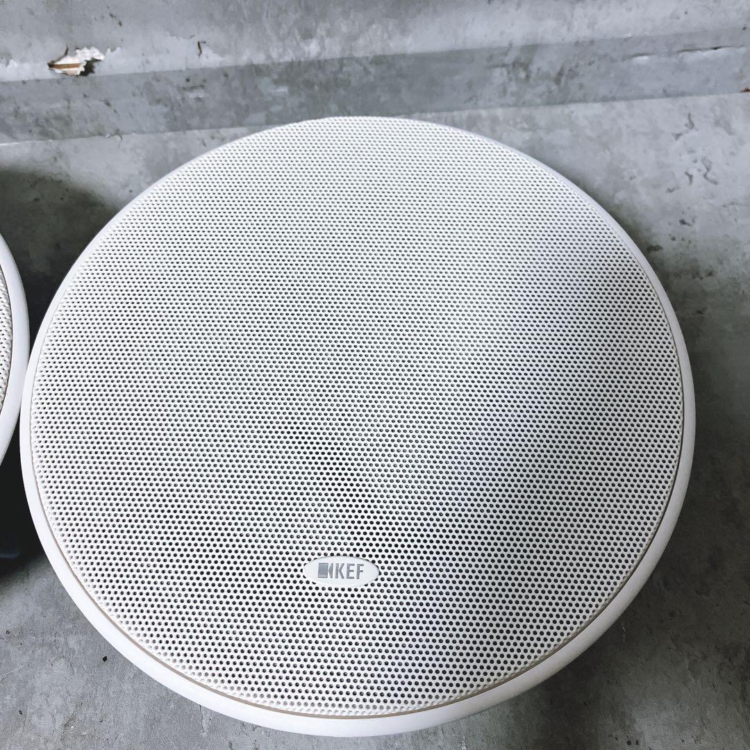 【希少・極美品】KEF 埋込スピーカー Ci160.2CR ペア 定価一本5万円