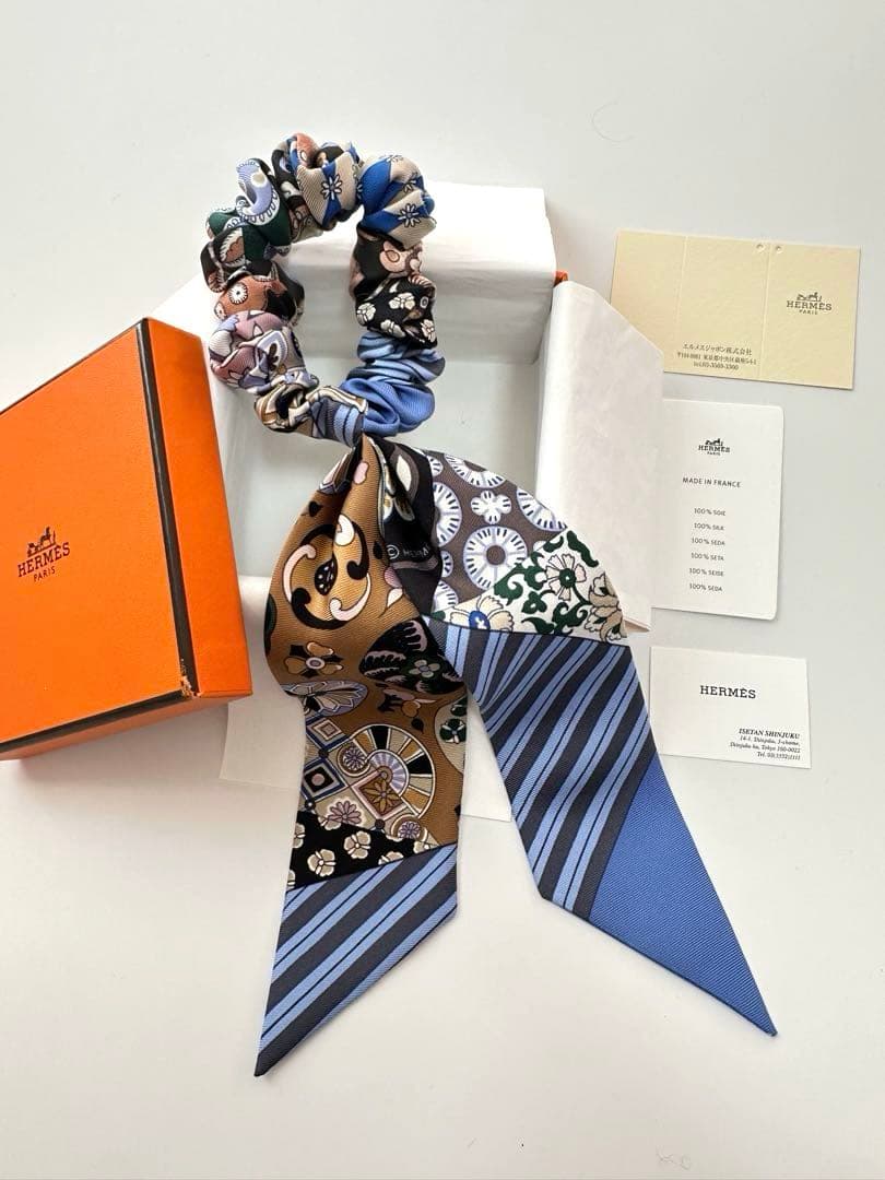 【HERMÉS】エルメスシュシュ リボン