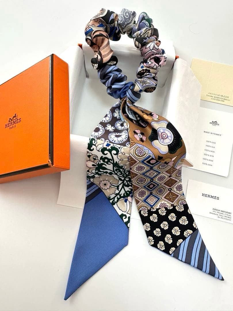 【HERMÉS】エルメスシュシュ リボン