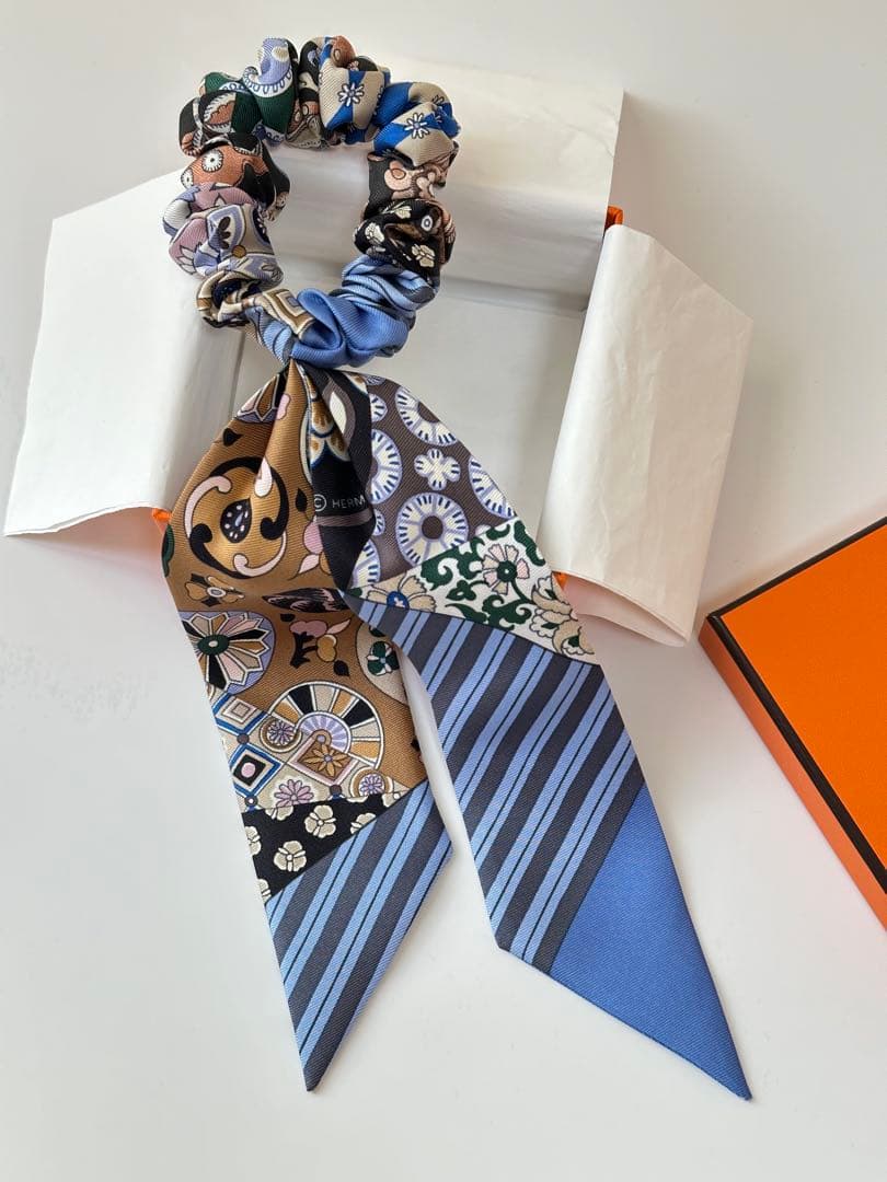 【HERMÉS】エルメスシュシュ リボン