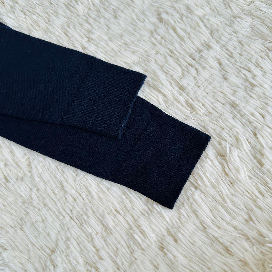 【ほぼ未使用✨】ドゥーズィエムクラス　CAPRIクルーネック ニット ネイビー